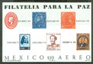 Mexico #C434 Mint (NH) Souvenir Sheet