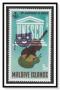 Maldive Islands #200 Unesco Anniversary MHR