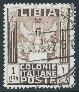 Libya, Sc #58, 1 l, Used