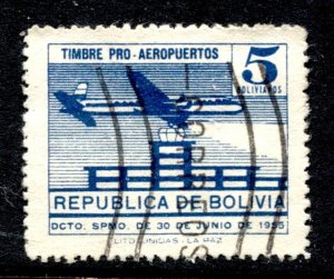 Bolivia Stamp #R23 USED FU SINGLE