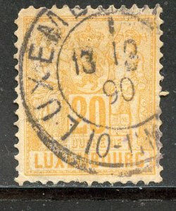 Luxembourg # 54, Used