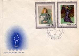 Poland, First Day Cover, Art