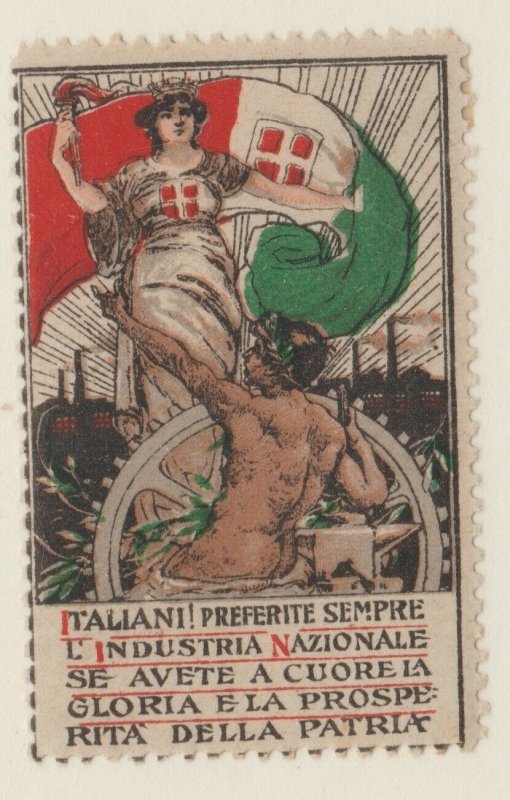 Cinderella or revenue fiscal Stamps 6-19-21- Italy 1900ish mint gum