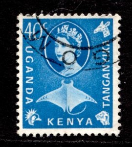 KUT Stamp #126 USED FU SINGLE