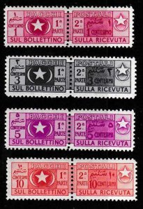 Somalia 1950 Parcel Post Complete (9) Scott Q56-Q64 XF/Mint(*) Beautiful Set