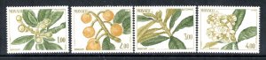 MONACO 1472a-d MNH VF japanes Medlar - Spring-Summer-Autumn-Winter