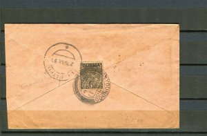 BURMA; 1937 early GV LETTER/COVER fine used Youngoo cancel