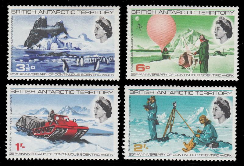 British Antarctic Territory 20 - 23 MHR