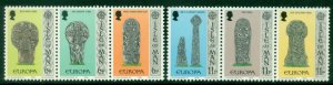 Isle of Man 1978 EUROPA Stamps - Monuments MUH