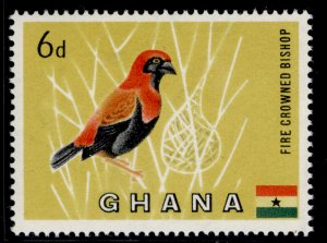 GHANA QEII SG220, 6d, NH MINT.