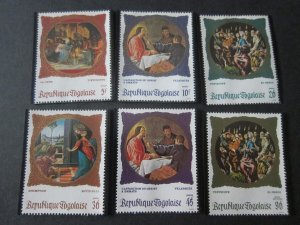 Togo 1969 Sc 678-82, C109 Christmas Religion set MNH