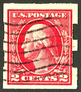 U.S. #406 USED CREASES TEARS