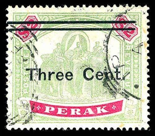 MALAYA-a-PERAK-b-Post 1900 68 Used (ID # 85742)