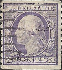 # 493 USED VIOLET GEORGE WASHINGTON FAULT