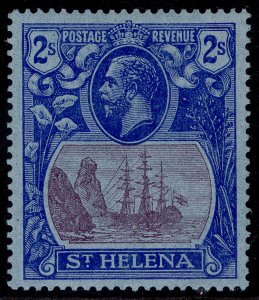 ST. HELENA GV SG108, 2s purple & blue/blue, M MINT. Cat £27.