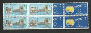 FRESH LOT OF 2  SET IN BLOCK 4 SAUDI ARABIA Sc.# 922-923-  Complete Set  MNH 