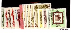Hungary #B211/228  Single (Complete Set)
