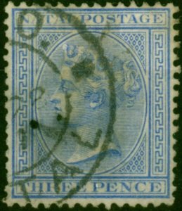 Natal 1884 3d Blue SG100 Fine Used (3)