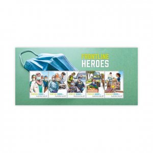 2021 Australia Covid-19 Front Line Heroes SS  (Scott NA) MNH