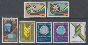 UN Geneva 57-73 Year set for 1976 MNH VF