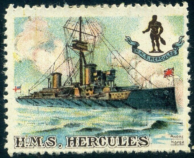 Cinderellas: England Great War Ships - HMS Hercules (Delandre)