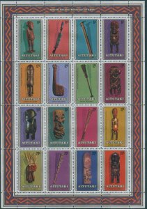 Aitutaki 1980 SG307 Festival of Arts MS MNH