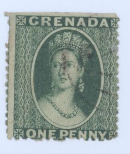 Grenada, Scott #3, Used, see perfs UL