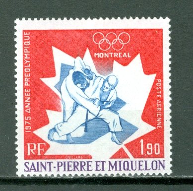 ST.PIERRE & MIQUELON  AIR  #C58...MNH...$10.50