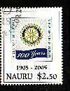 Nauru-Sc#533- id8-used set-Rotary International-2005-