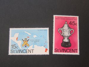 St Vincent 1976 Sc 470-71 set MNH