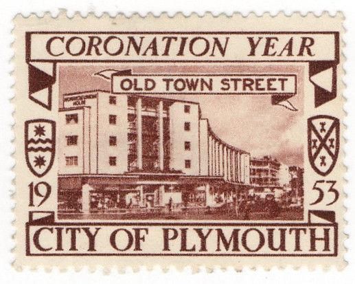 (I.B) Cinderella Collection : Plymouth Coronation Year (Old Town Street)