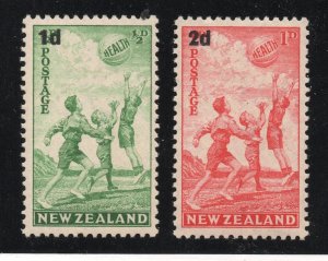 New Zealand  - SG# 611 & 612 MNH       /       Lot 0224281