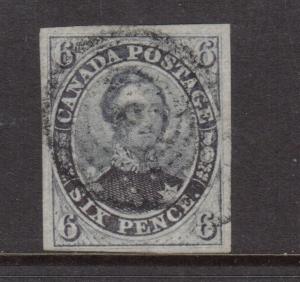 Canada #2 VF Used With Sharp Laid Lines