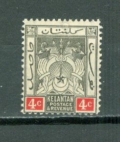 MALAYA KELANTAN #19...WM4...MNH...$3.50