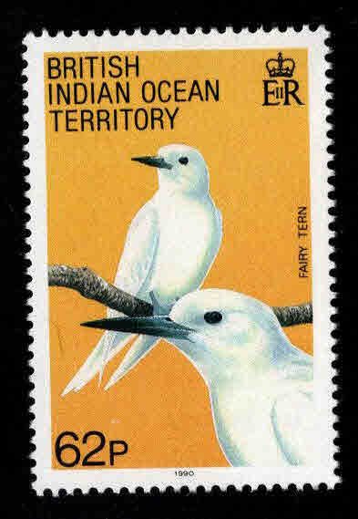 British Indian Ocean Territory BIOT Scott 102 MH* Fairy Tern Bird stamp