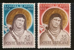 VATICAN 169-170 MINT NH