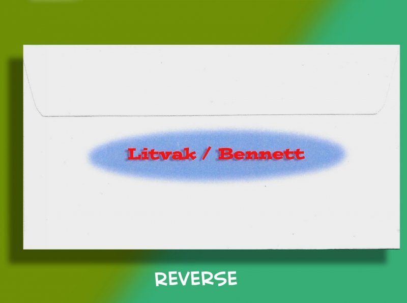 A Snail Shows Off His PATRIOTIC SPIRAL Tattoo on This Limited Edition FDC.