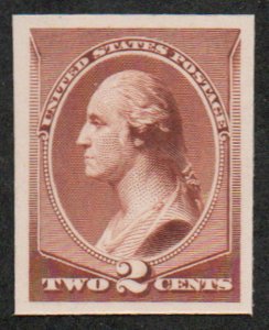 USA #210 P4 XF-SUPERB, proof on cardboard, nicely centered, SELECT!