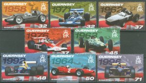 Guernsey #932-945  Single (Complete Set) (Cars)