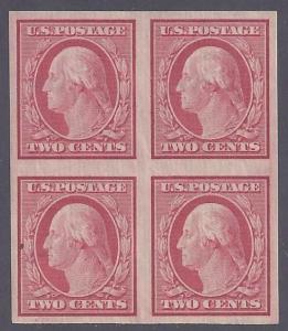 Scott #344 Mint block of four NH OG VF