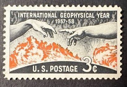US # 1107 International Geophysical Year  3c 1958 VF Mint NH