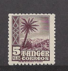 Spanish Morocco (Tangier), L14, Palm Tree Single,**MNH**