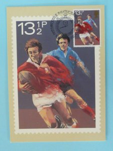 PHQ 47 rugby maximum card GB UK Great Britain England
