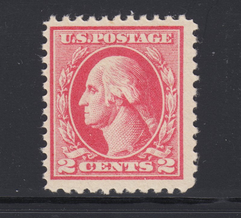 US Sc 526 MNH. 1920 2c carmine Washington, fresh, bright, F-VF