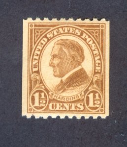 US Scott 605 Mint OG LH XF