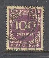 GERMANY REICH Sc# 229 USED F 100m