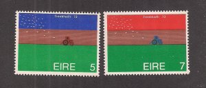 IRELAND SC# 334-5   FVF/MNH 1973