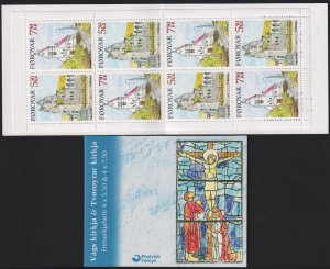 Faroe Islands 2004 Churches Mi.MH24 Booklet MNH