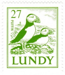 (I.B) Cinderella Collection : Lundy Puffin 27p