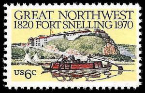 # 1409 MINT NEVER HINGED FORT SNELLING